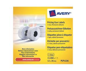 Etichette permanenti per prezzatrici 1 l 10 rotoli da 1500 etichette - PLP1226