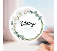 Etichette personalizzate Adesivi personalizzati per logo aziendale, festa di compleanno baby candy candela scatole regalo bomboniere etichette adesivi di ringraziamento adesivi in vinile