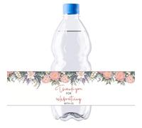 Etichette personalizzate per bottiglie d'acqua, 25-1000 pezzi, per bottiglie d'acqua per matrimoni, feste di fidanzamento e feste di fidanzamento (AB)