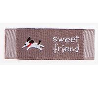 Etichette poliestere Dog 39 x 15 mm. 5u.