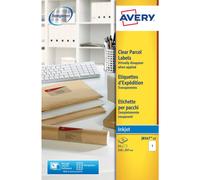 Etichette poliestere trasparenti opache AVERY QuickPEEL 210x297 mm - 1 et/fogli
