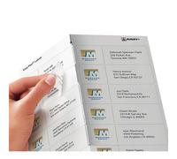 Etichette postali trasparenti Avery Easy Peel
