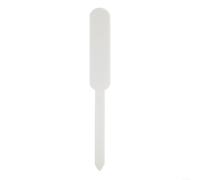 Etichette riutilizzabili da giardino in plastica, 100 pezzi, per contrassegnare piante in giardini comunitari, fattorie sul tetto o programmi educativi di orticoltura (bianco)