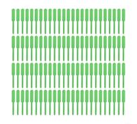 Etichette riutilizzabili da giardino in plastica, 100 pezzi, per contrassegnare piante in giardini comunitari, fattorie sul tetto o programmi educativi di orticoltura (verde)