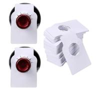 Etichette riutilizzabili in plastica per bottiglie di vino, etichette per collo di cantine per portabottiglie e organizzazione della cantina