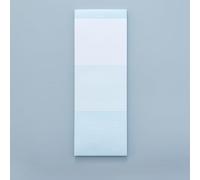 Etichette sfumate a griglia blu, blocchi note lunghi non adesivi per | Cool Blue Grid Block etichette, blocchi per appunti non incollati per appunti idee, pianificazione della scrivania e