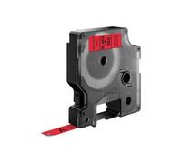 Nastro Dymo 40917 (S0720720) - Nero su rosso (9 mm)