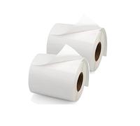 Etichette termiche 10 cm x 15 cm, etichette termiche per spedizione 4 "x 6", 250 etichette per rotolo, non adatte per macchine "Dymo", 2 rotoli per cartone