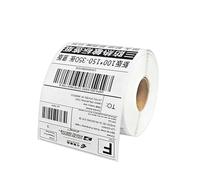 Etichette termiche 4x6 350 etichette stampa etichette termiche 4x6 carta per stampante termica di grado commerciale con perforazione (350 etichette/rotolo)