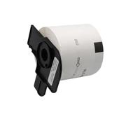 Etichette termiche 5 rotoli 62 mm x 100 mm 300 pezzi fustellati DK11202 DK 11202 compatibile con stampante QL