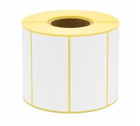 ETICHETTE TERMICHE BIANCHE AUTADESIVE 70X40MM 1000 PEZZI SU ROTOLO MDLABELS