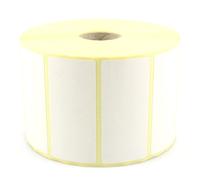 Etichette termiche, di spedizione, adesive | Quantità: etichetta su rotolo da 2100 pezzi | Dimensioni: 70x32 mm | Colore: bianco | Nucleo: 25 mm | autoadesivo | Processo di stampa: termico diretto