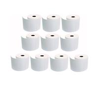 Etichette Termiche Dirette Premium Double Dragon 2500, 100mm x 150mm (4" x 6"), Auto-Adesive, Compatibili con Zebra, MUNBYN, Rollo, TSC, Toshiba, Brother, Citizen, Stampante Termica Diretta (10 Rulli)