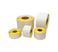 Etichette termiche Emerson in rotolo | 32x20 mm | 2500 pezzi per rotolo | Etichette autoadesive per stampanti termiche | Adesivi per etichettatura | Etichette adesive bianche