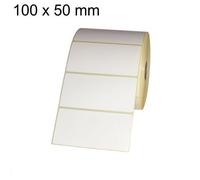 Etichette termiche su rotolo, 100 x 50 mm, 1000 pezzi, manicotto da 40 mm, permanente, senza BPA