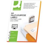 Etichette universali A4 bianche 100 fogli