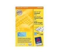 Etichette universali AVERY Nutzform 3449 70,0 x 37,0 mm blu NEW