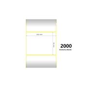 Etichette Zebra 102X76mm bianche 1000pz termiche compatibili Z-1000D 4x3x 3 Core