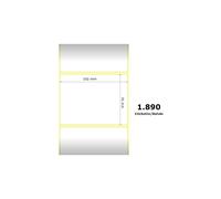 etichette zebra 102x76mm bianche 1890pz 880170-076 termiche compatibili con zebra zt230,zt411,zt421,zm400,s4m z-2000d