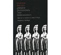 Etienne Balazs Chinese Civilization and Bureaucracy (Tascabile)