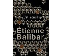 Étienne Balibar Citizenship (Tascabile)