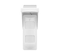 eTiger Sensore di Movimento da Esterno con Pannello Solare, Pet-Immune, Bianco