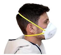 ETIK | 20 x Mascherine FFP3, Elastici alla nuca, FFP3 certificate ce, Respiratore senza valvola, maschera filtrante respiratoria ffp3 - Scatola da 20 pz.