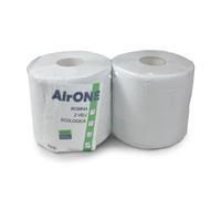ETIK | Rotoloni Bobina Carta Industriale Alimentare | 1,50 Kg 800 Strappi Ciascuno | Asciugamani Carta Riciclata | Pack da 2 Rotoli
