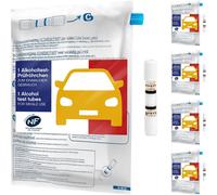 Etilometro Con Certificato NF - 5 X Tester Monouso per La Francia - 5 Provette A