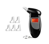 Etilometro digitale for la sicurezza alla guida in auto - Tester BAC ad alta precisione, rilevatore di alcol portatile for Pe(Just 50 nozzles)