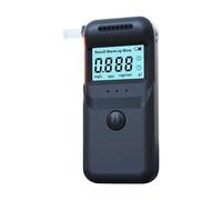 Etilometro digitale portatile con display LCD, rilevatore di alcol for test guida in stato ebbrezza, 5 bocchini(Alcohol Tester)