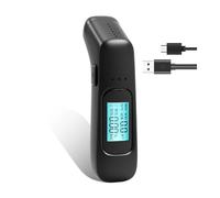 Etilometro digitale portatile, rilevatore di alcol professionale, etilometro for polizia, display LCD, test guida in stato ebbrezza(Style 4)