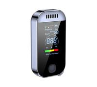 Etilometro digitale professionale con display LCD, portachiavi tester elettronico ricaricabile tramite USB