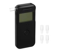 Etilometro digitale, rilevatore di alcol professionale, etilometro for polizia, display LCD, tester for guida in stato ebbrezza