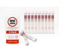 Etilometro Monouso, Test Alcol nel Respiro, (50 Confezioni da 2 etilometri) - Alcol Test Portatile, usa & getta. (50)