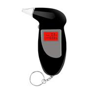 Etilometro Polizia, Etilometro portatile professionale con 30 bocchini, Tester per uso professionale privato a casa