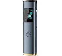 Etilometro Portachiavi Portatile Digitale, Tester per Alcol nel Respiro, Precisione Professionale con Schermo LED per Uso Domestico per La Prevenzione della Guida