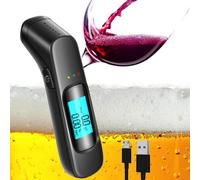 Etilometro Portatile Alcool Test Certificato Professionale Led Display Digitale