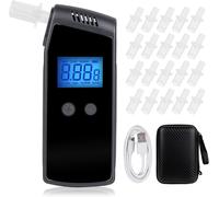 Etilometro, Portatile Alcool Test, Professionale Digitale Alcool Analizzatore Co