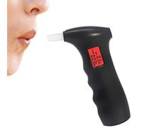 Etilometro, Portatile Breath Alcohol Tester con Display LCD Digitale Veloce, Ad Alta Precisione Rivelatore 'Alcool con 5pcs Bocchini