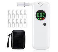 Etilometro Portatile Certificato Alcol Test con Display LCD a Colori Digitali