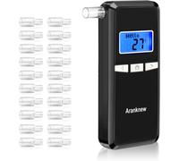 Etilometro Portatile Certificato, Alcol Tester Portatile Con Display LCD Blu Dig