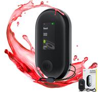 Etilometro Portatile Certificato Con Display Digitale LCD Blu, Con Batteria USB,