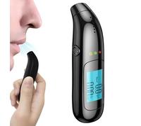 Etilometro Portatile Certificato, Etilometri Misuratore Alcolico Professionale con Display Digitale LCD e Chip ad Alta Sensibilità, Etilometro per Uso Domestico e Professionale