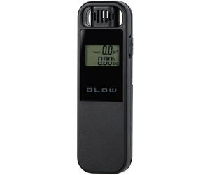 Etilometro portatile digitale Blow 3300 nero, alcolometro senza boccaglio, displ