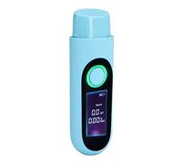 Etilometro Professionale, Etilometro Portatile con Ricarica USB, Etilometro per Alcol con Display LCD, Strumento per Test Alcol con Sensore a Semiconduttore Portatile per Alcol (Blau)