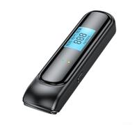 Etilometro rapido 5 secondi risultato test automatico | Ricarica USB-C, batteria a lunga durata, non è necessario cambiare la batteria, design compatto