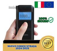 Etilometro Sicuro 100% Certificato Codice Della Strada Display LCD EVITA MULTE