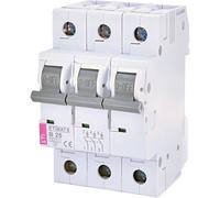 Interruttore di corrente 3P B 25A 6kA AC ETIMAT 6 002115518 eti-polam 3838895258988