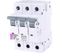 Wyłącznik nadprądowy 3P C 25A 6kA AC ETIMAT 6 002145518